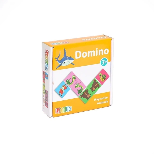Edu-3013 Hayvanlar Domino -chiva