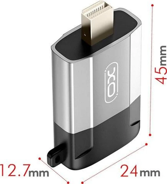 Busstier Mini DisplayPort (Mini DP) to HDMI Dönüştürücü Adaptör - 4K Video Çıkışı - 3