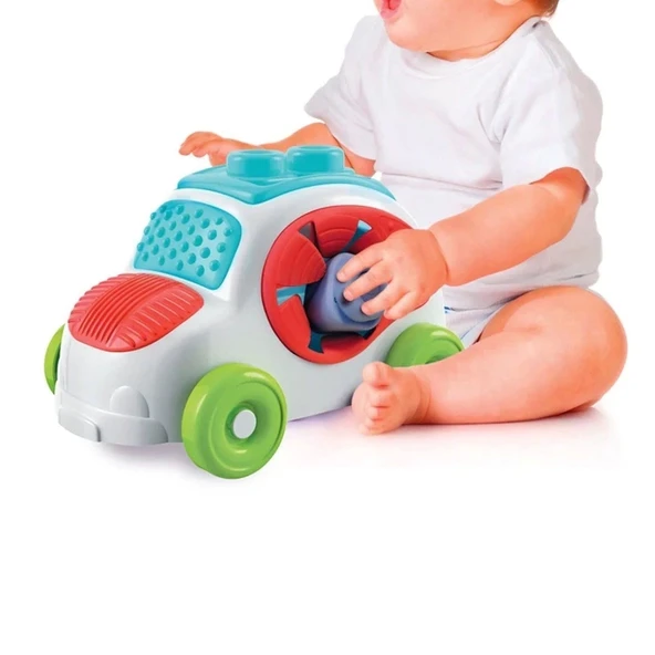 17315 Soft Clemmy - Yumuşak Blok Duyusal Araba 6-36 Ay - Resim 5