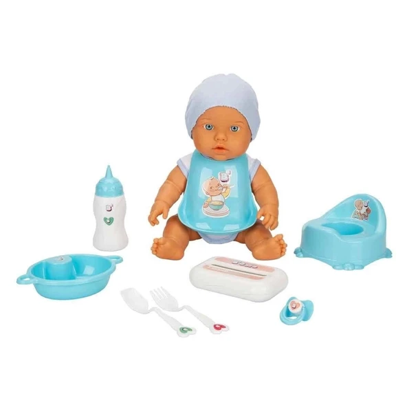 3823 Bebelou Bakım Zamanı Sesli Gülen Ağlayan Bebek 32 Cm -sunman - 4