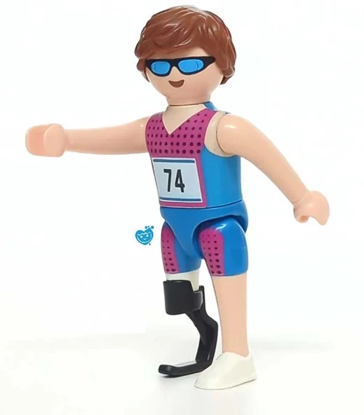 Playmobil Figures 70939 Series 24 - Athlete Paralimpics ürün görseli