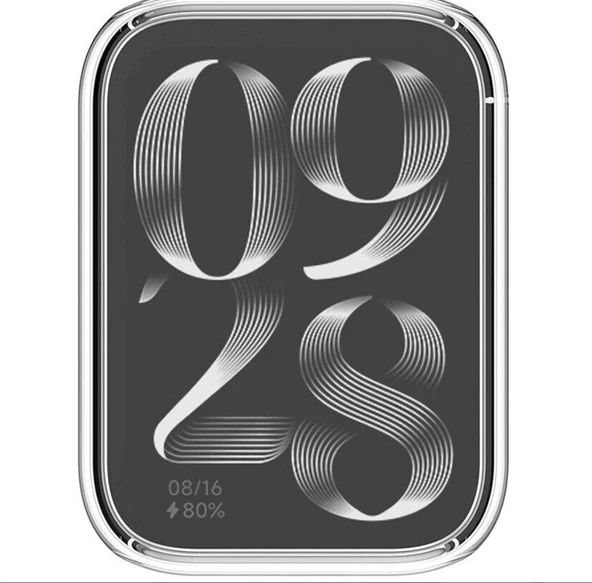 Xiaomi Mi Band 9 Pro Şeffaf Silikon Kasa Ve Ekran Koruyucu - Dayanıklı Ve Hafif Tasarım - 2