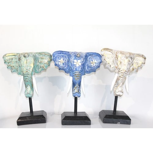 Periboia Maun Ağacı Fil Kafası Dekoratif