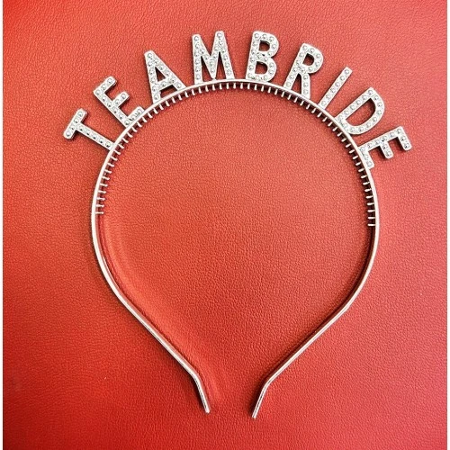 Periboia Gümüş Renk Team Bride Taç – Gelin ve Nedime Tacı