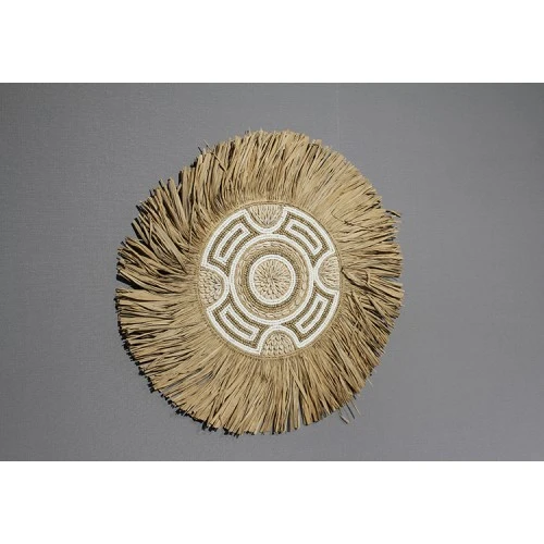 Periboia Duvara Asmalı Hasır Pano Model 3