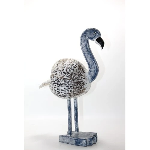Periboia Ahşap Flamingo Figürü
