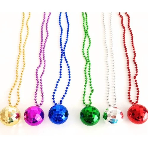 Periboia Disko Topu Kolye Seti 6 Adet - 5