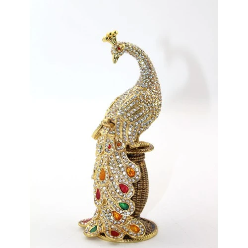 Periboia Swarovski Taşlı Tavuskuşu Model 4