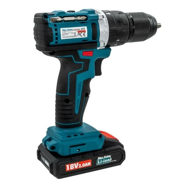 MAX EXTRA MXP2944D Akülü Darbeli Matkap 18Volt - 2 Amper - 3