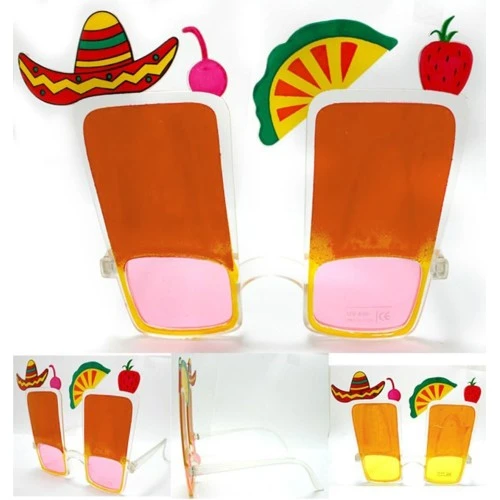 Periboia Sombrero Hawaii Fiesta Meyve Figürlü Gözlük