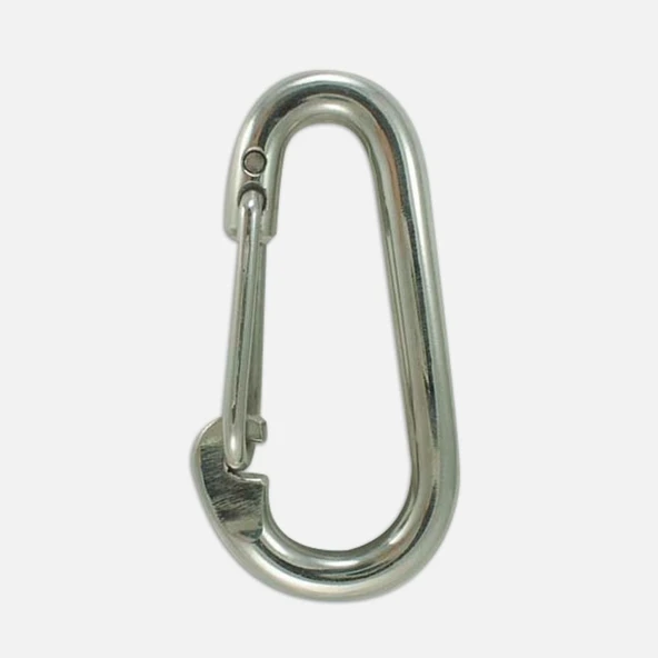 Periboia Baş Zincir Karabina Yaylı 6 mm Galvanizli 2 Adet - 5