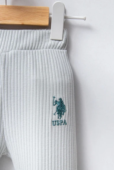 U.s Polo Bebek 2'li Takım Usb2311 Su Yeşili - Resim 3