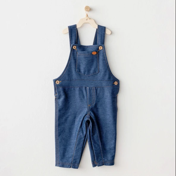 Andywawa Ac25934 Casual Bebek Salopet İndigo ürün görseli 1