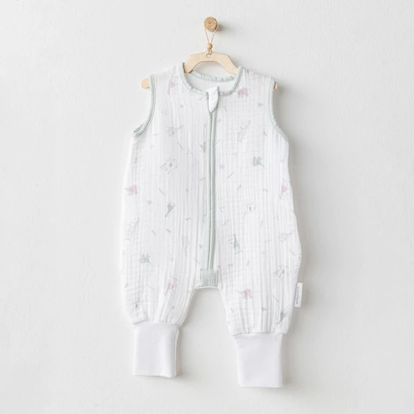 Andywawa Ac25520 Love Family Müslin Tulum Ekru