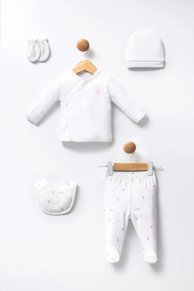 U.s Polo 5'li Hastane Çıkış Seti Usb2358 Beyaz ürün görseli