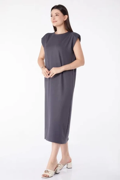 Jile elbise antrasit - 2