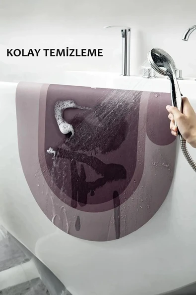Busstier 40x60 cm Ultra Emici Sihirli Banyo Paspası, Hızlı Kuruyan, Kaymaz Tabanlı - 4