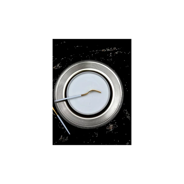 AROW TEPSİ 33CM SUPLA GÜMÜŞ RENK DC.TR-4105 5817 - 2