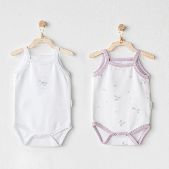 Andywawa Ac25579 Magical Butterfly 2'li Bebek Body White