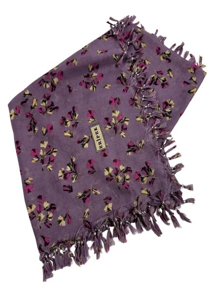 Sökme Boncuklu Pamuk Yazma - 95 x 95 - 04925