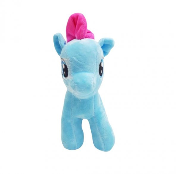 Peluş Pony Peluş At Oyuncak - 1705038 - Mavi - 3
