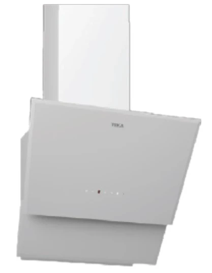 TEKA TVT 60.1 BEYAZ CAM 60 CM. DUVAR TİPİ DAVLUMBAZ - 1
