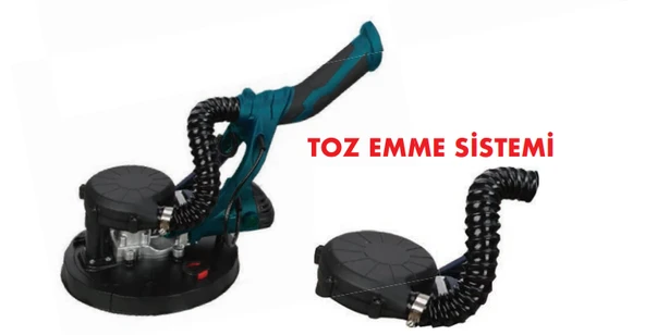 MAX EXTRA MXP3150 - Profesyonel Alçıpan Duvar Zımpara 800 Watt - Toz Emme Özellikli - 3
