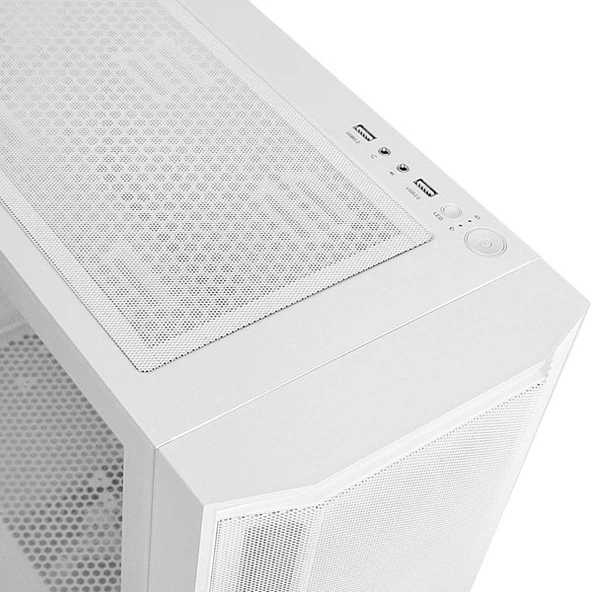 FRISBY 750W 80+ BRONZE CX-501 GAMING MID-TOWER PC KASASI BEYAZ - Resim 6