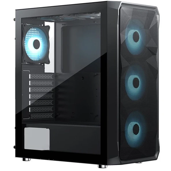 FRISBY 600W 80+ BRONZE FC-9485G GAMING MID-TOWER PC KASASI ürün görseli 1