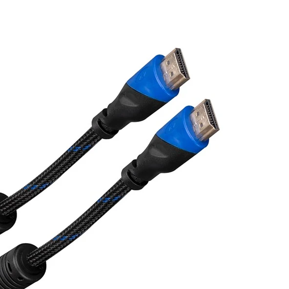 S-link SLX-258 HDMI TO HDMI 3m Altın Uçlu 24K + Kor.Kılıf 1.4 Ver. 3D Kablo - Resim 2