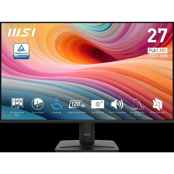 MSI 27" FLAT IPS MP275 E2 1MS 120HZ HDMI-DP GAMING MONİTÖR