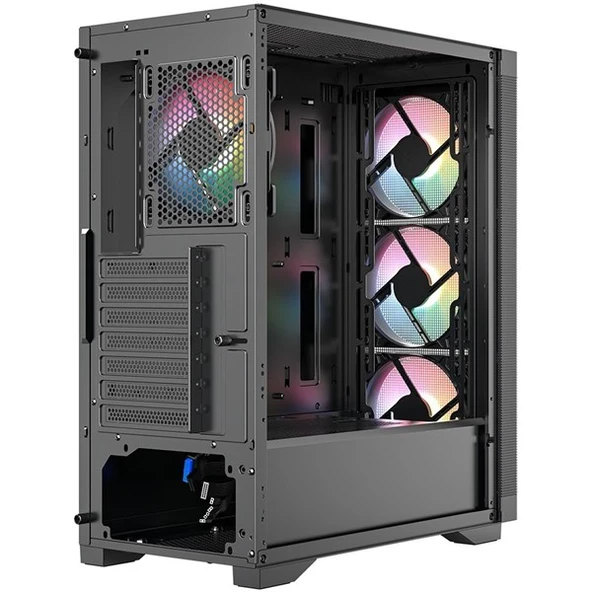 FRISBY 600W 80+ FC-9480G GAMING MID-TOWER PC KASASI - Resim 4