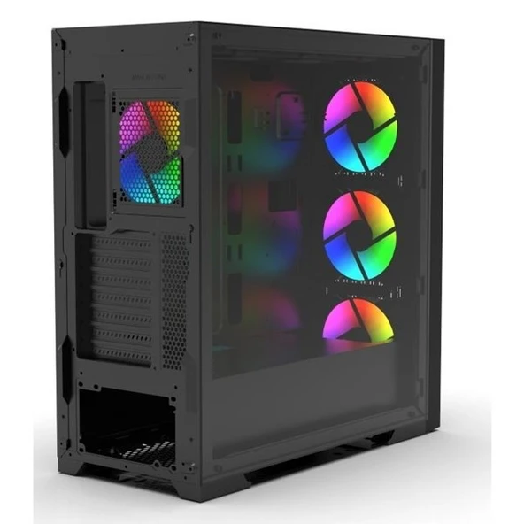 INCA EMG-17XB Gaming Mid-Tower PC Kasası ARGB Kontrolcü - 5