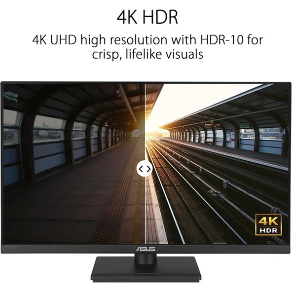 ASUS 27" IPS VA27UCPS 5MS 75HZ HDMI-DP TYPE-C PIVOT KURUMSAL MONİTÖR 3840X2160 - 4