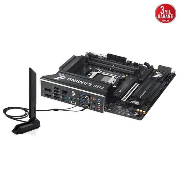 ASUS TUF GAMING B850M-PLUS DDR5 HDMI-DP PCIE 5.0 AM5 mATX - 10