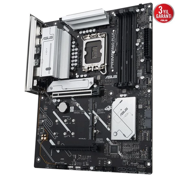 ASUS PRIME B860-PLUS CSM DDR5 HDMI-DP PCIE 5.0 1851p ATX KURUMSAL ANAKART - 6