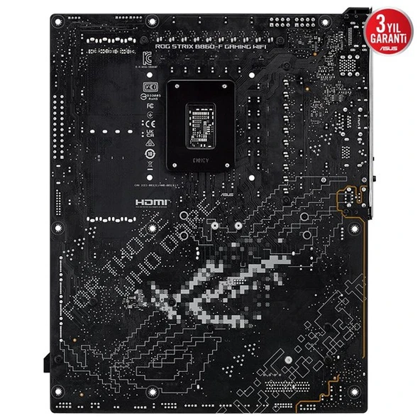 ASUS ROG STRIX B860-F GAMING WIFI-7 DDR5 HDMI DP PCIE 5.0 1851p ATX - 3