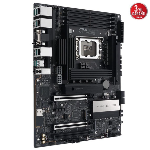 ASUS PRO WS Z890 ACE SE DDR5 THUNDERBOLT-HDMI DP PCIE 5.0 1851p ATX - 3