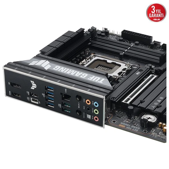 ASUS TUF GAMING B860M-PLUS WIFI7 DDR5 HDMI-DP PCIE 5.0 1851p mATX - 8