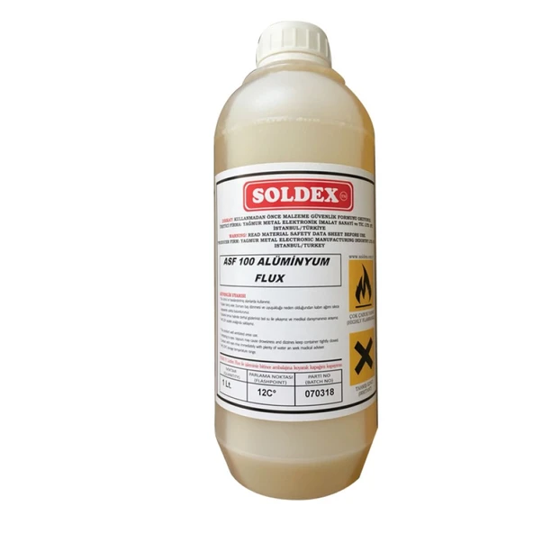 ASF-100 Alüminyum Flux Lehim Suyu - 250 ML ürün görseli 1
