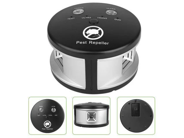 Fare Kovucu Ultrasonik Cihaz Ses Kaçırıcı Savar Trible Rodent Repeller - 2
