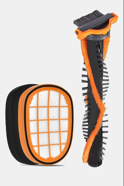 Philips FC6802/01 Uyumlu Süpürge Hepa Filtresi Ve Başlık Rulo Fırçası 2'li FC 6802