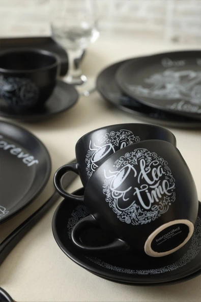 Keramika Tea & Desert Çeyiz Seti 26 Parça 6 kişilik - 6