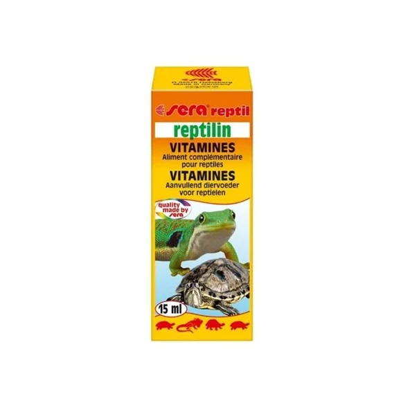 Sera Reptilin 15 Ml Kaplumbağa Vitamini