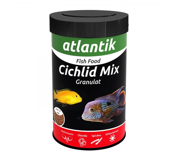 Atlantik Cichlid Mix Granulat 250 Ml
