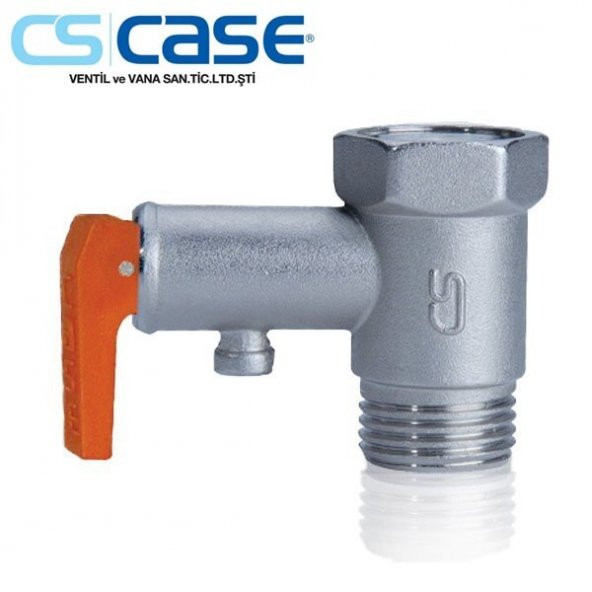Case Elektrikli Termosifon Emniyet Ventili Mandallı 1/2
