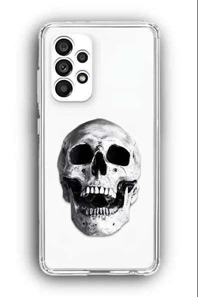 Samsung Galaxy A32 Uyumlu Baskılı Şeffaf Kılıf Kapak "Gülen Arkadaş"
