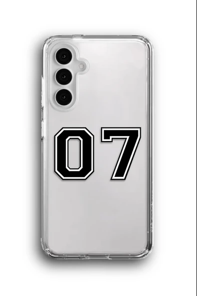 Samsung Galaxy A34 Uyumlu Baskılı Şeffaf Kılıf Kapak "07 Antalya"