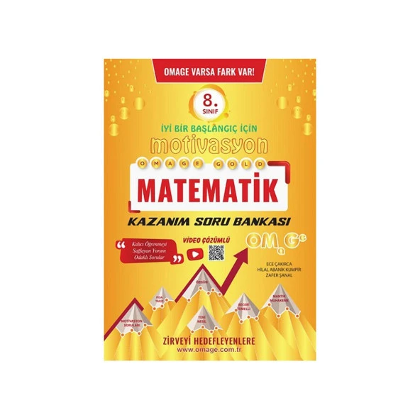 Omage 8.Sınıf Motivasyon Matematik Soru Bankası