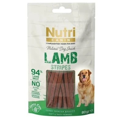 Nutri Canin Tahılsız Kuzu Etli Köpek Ödülü 80 gr